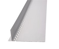 Profilés de façade / joints en caoutchouc - Profilés de linteau n°  2 X = 100 mm alu brut