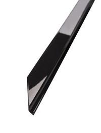 Profilés de façade / joints en caoutchouc - Profilés en L 35/6 mm Alu noir